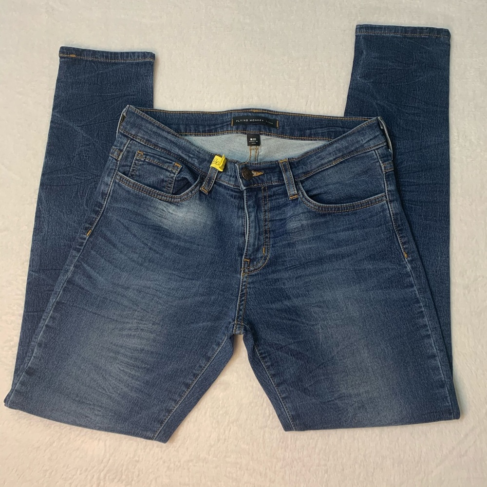 Flying Monkey Platinum Skinny Jeans 25 Stretch